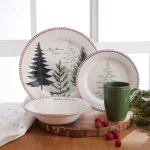 Vajilla 4/16 Christmas Trees Vl129I040116 - Imagen 3