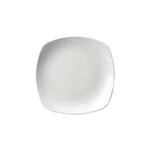Plato Tendido Loza Cuad.9.5" Blanco T/Oslo (24#)