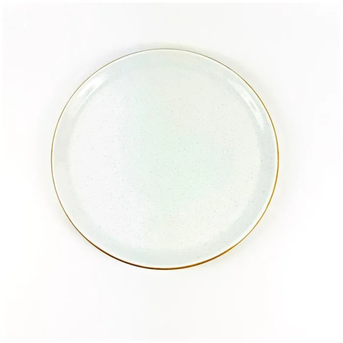 45376597-1 Plato Tendido 28 Cm Beige Jaspeado - Imagen 1
