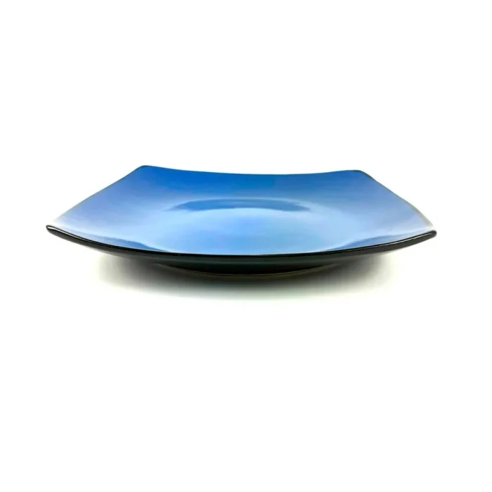 45376662-2 (1) Plato Tendido Cuadrado Azul 27 Cm - Imagen 2
