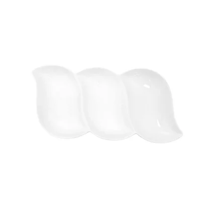 Plato Piqueo 12" Olas 3 Divisiones Hotelware