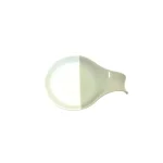Plato Bicolor Blanco c/Crema c/Asa - Imagen 2