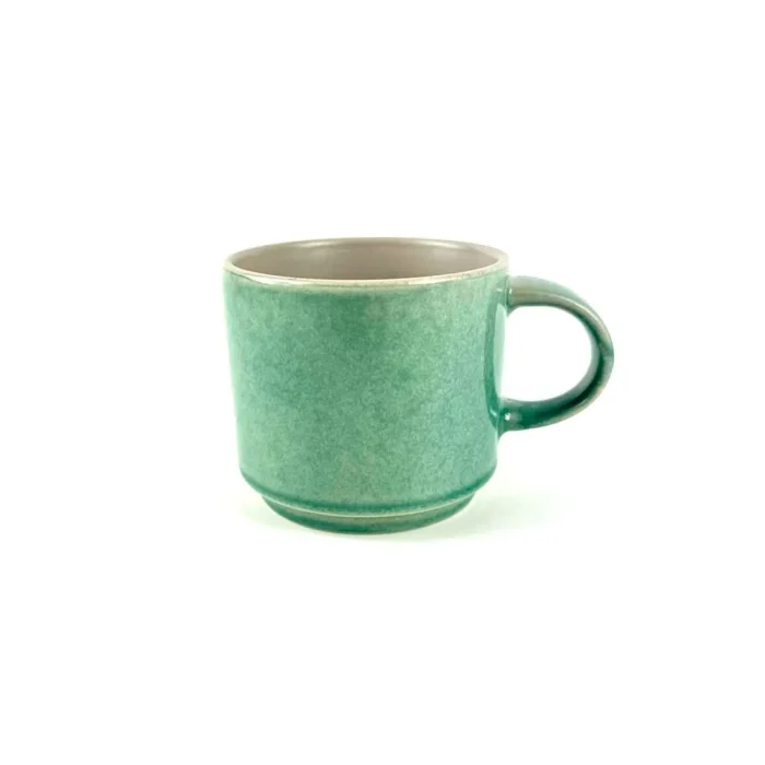 45377679-1 Jarro Mug Celeste Int. Blanco 9X8.5Cm - Imagen 1