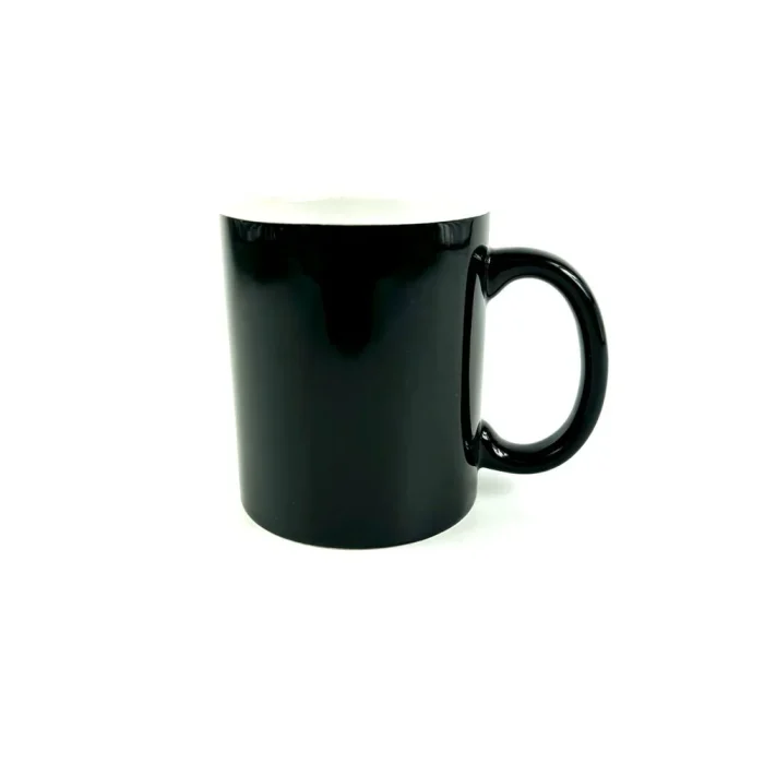 45377859-1 Jarro Recto Negro Int.Blanco 11 Onz - Imagen 1