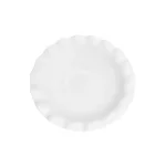 Bowl Ondulado Loza Blanca 10" (25.3x25.3x8.5) - Imagen 2