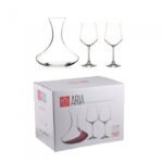 Set de Decanter X03 pzas. Aria (1 Garrafa+2 Copas)