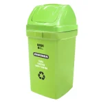 Papelera Bodeguita Verde (Aprovechables) Vaiven 75 Lt Ecobasa # 9280 Basa