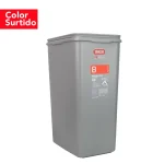 Papelera Vaivén Elite Pro 50 Lt (Color Surtido) - Basa - Imagen 2
