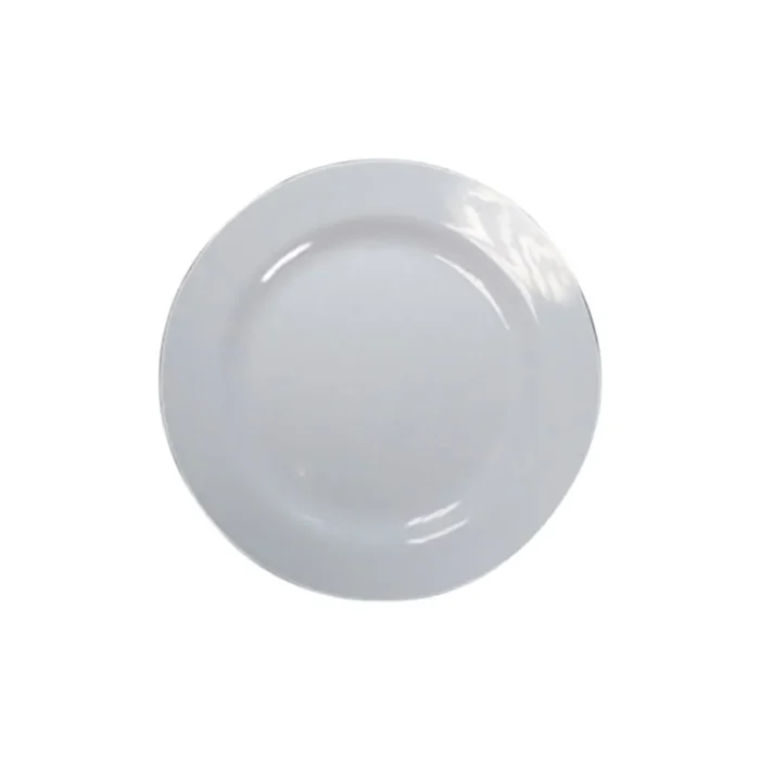 70129581-1 Plato Tendido Melamine 7" Blanco - Imagen 1