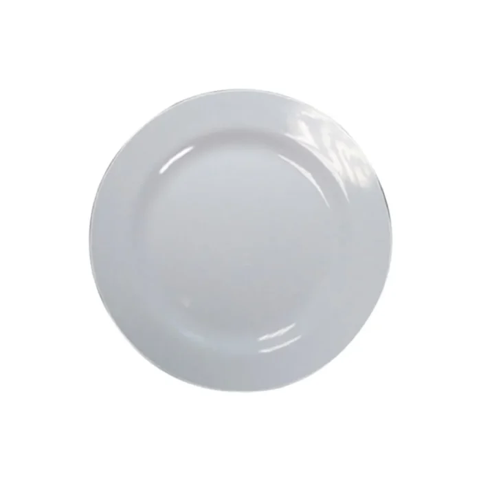 70129582-1 Plato Tendido Melamine 8" Blanco - Imagen 1