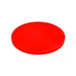 Tabla Picar Redonda Rojo 35x2cm