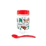 Especiero 370Cc Decorado C/Cucharita