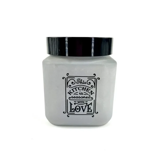 90077959-1 Frasco 1 Lt Cuadrado Dec Kitchen Love Humo - Imagen 1