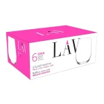 Set X 6 Vaso Gaia Bebidas 360 Cc - Imagen 2