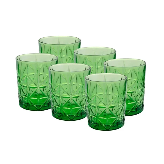 Set x6 Vasos Labrado Verde 315 ml - Imagen 2