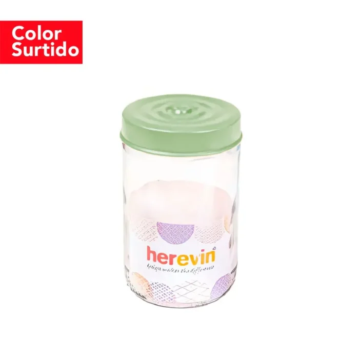 90407243-2 (1) Frasco 660 cc Tapa Color (Color Surtido) - Herevin - Imagen 1