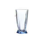 Set X 6 Vaso Alto Liso Curvo Azul 360Ml
