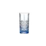 Set X 6 Vaso Alto Labrado Azul 400Ml