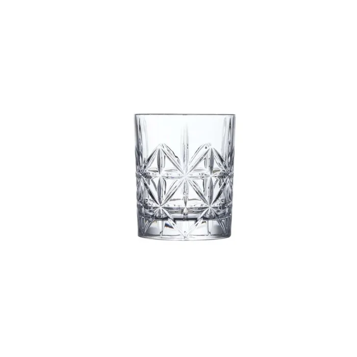 90416106-1 Set X 6 Vaso Bajo Labrado Transp 315Ml - Imagen 1