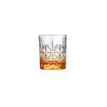 Set X 6 Vaso Bajo Labrado Naranja 315Ml