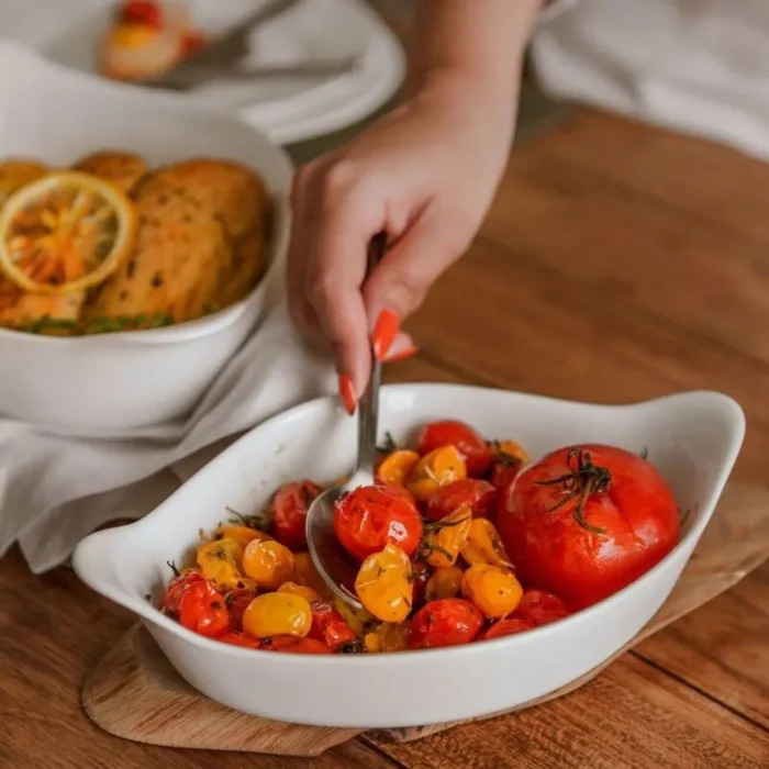 Fuente Oval Opaline Chica 0.6 Lt 635917 - Imagen 2