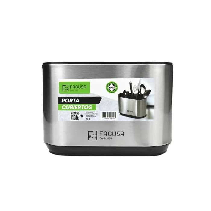 10133539-1 Porta Cubiertos de Mesa Acero Inox. - Imagen 1