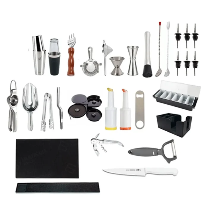 2-min_11zon Box Bar x31pzas Profesional Silver - Imagen 1
