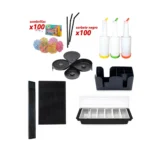 Set Accesorios Bar Decoración x10 pzas.