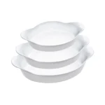 Jgo x3 Fuentes Oval Opaline (Pequeño+Mediano+Grande) - Imagen 2