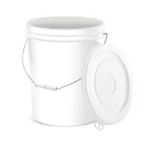 Balde 20Lts. Comercial Blanco C/Tapa