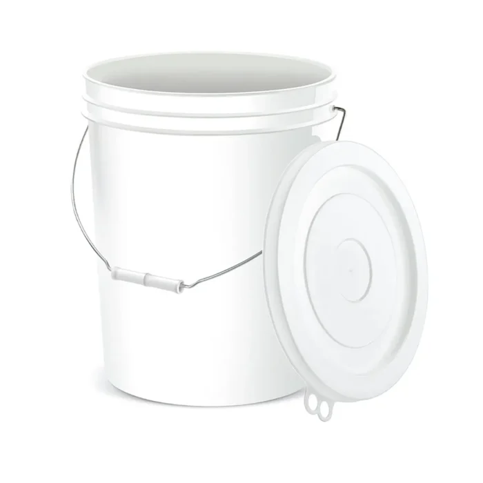 T0026800T-min Balde 20Lts. Comercial Blanco C/Tapa - Imagen 1