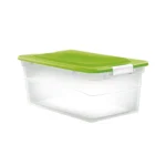 Caja LOK-IT N#50 Transparente C/Tapa Color