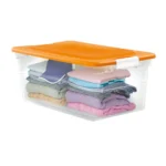 Caja LOK-IT N#70 Transparente C/Tapa Color