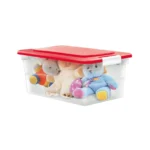 Caja LOK-IT N#20 Transparente C/Tapa Color