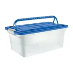 Caja LOK-IT N#45 Transparente C/Tapa Color C/Asas