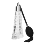 Atomizador de Bombilla Negra con Borla de 75 Ml