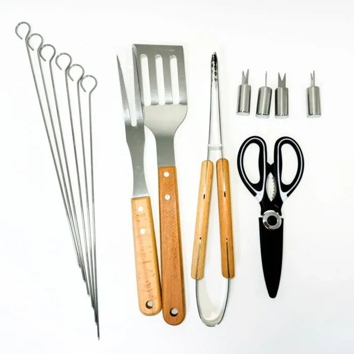 10390073-3 Set Utensilios Parrillero x15 Pzas c/Estuche - Imagen 3
