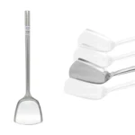 Espátula Wok Acero Inox C/Mango Antideslizante (12x11x51cm)