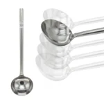 Cucharón para Wok Acero Inox C/Mango Antideslizante 0.3Kg