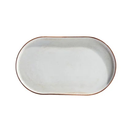 Bandeja 35.9x21.7 cm Rustic Artisan Beige