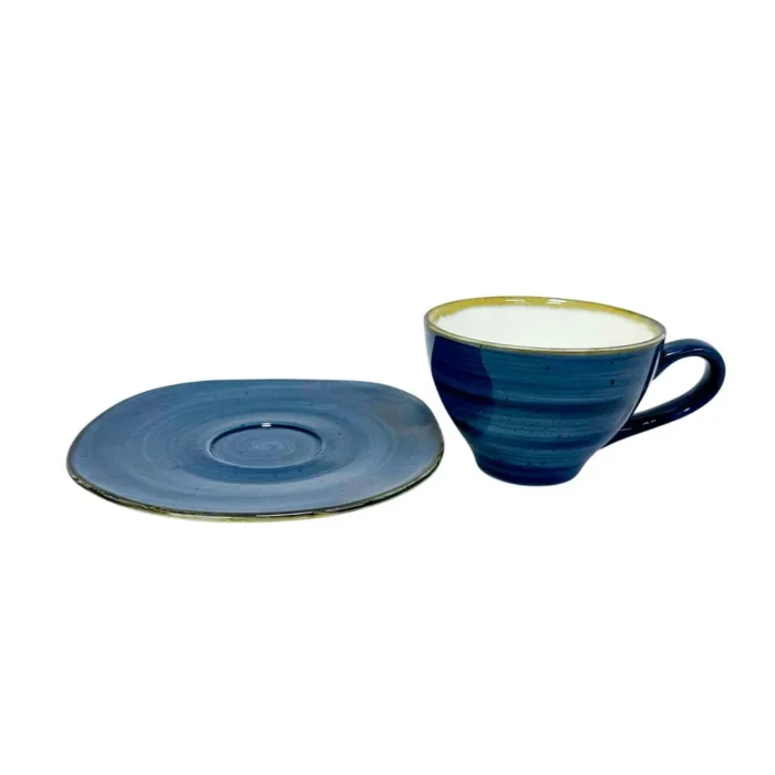 Taza Té c/ Plato 200 cc Aruba Azul - Imagen 3