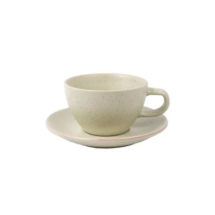 45373329-1 Taza c/Plato Te 300 ml Hotelware Sand - Imagen 1