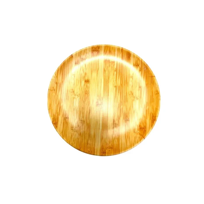 70129040-1 Plato Tendido Madera 8" Melamine Rustiko - Imagen 1