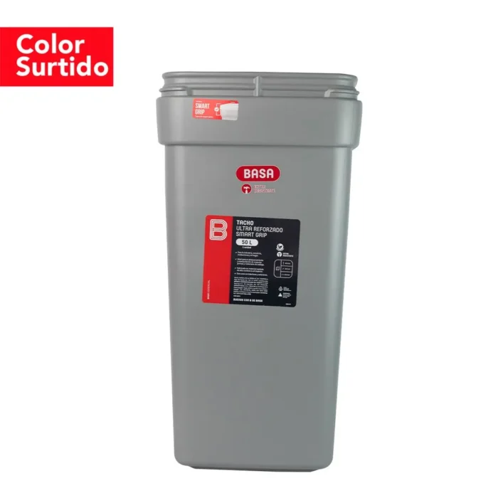 Tacho Ultra Reforzado Smart Grip 50L (Color Surtido) - Imagen 3