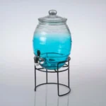 Dispensador de Vidrio 10 Lt Barril Color c/Rack - Imagen 2