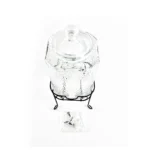 Dispensador De Vidrio Cuadrado. 6 Lt C/Estante - Imagen 3