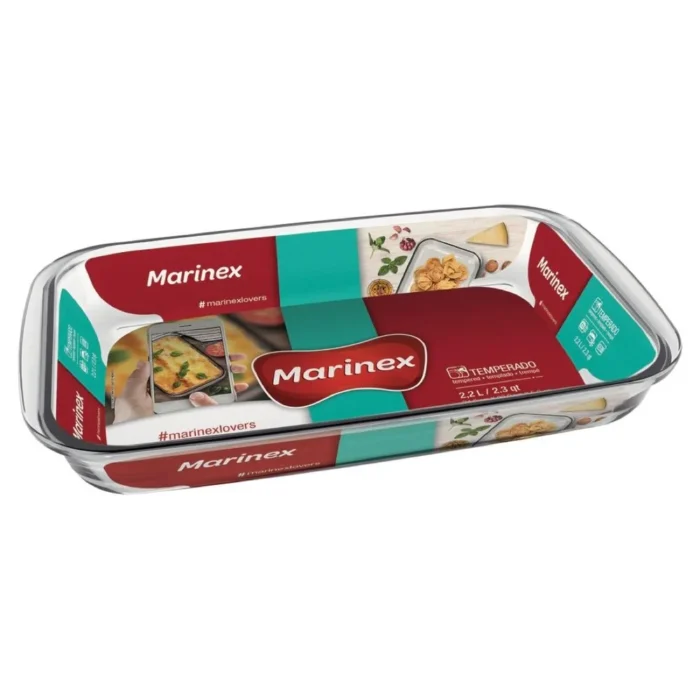 Asadera Rectang.Med.2.2Lt - Marinex - Imagen 2