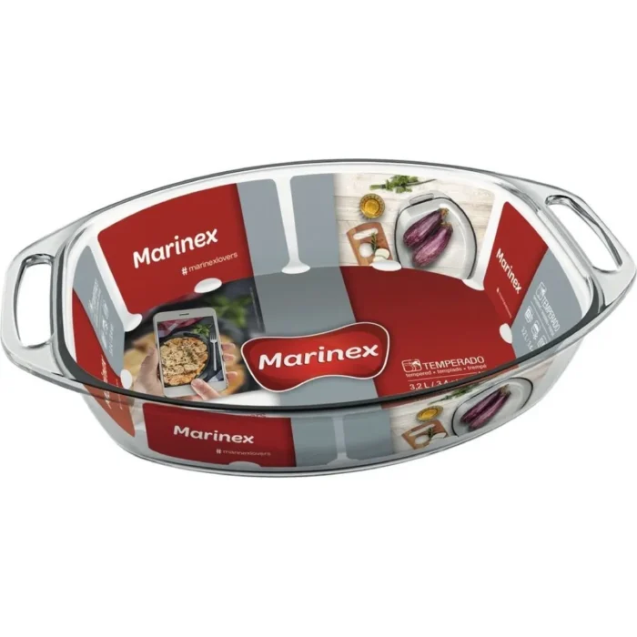 90080196 Asadera Oval Mediana 3.2 Lt Seletta - Marinex - Imagen 2