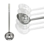 Cucharón para Wok Acero Inox C/Mango Antideslizante 0.4Kg