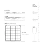 Extensión para Vasos 36 Compartimientos - Imagen 2